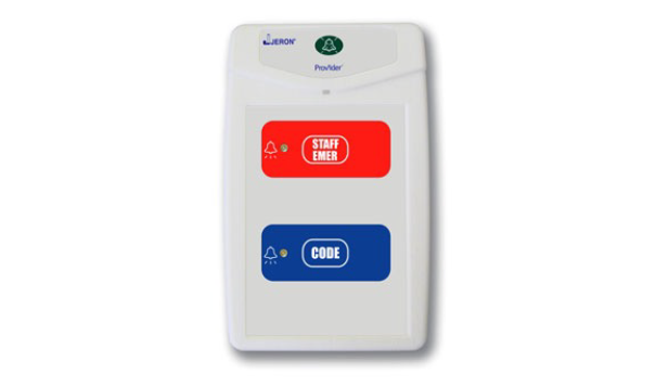 Estación de doble botón -emergencia-código azul-Jeron modelo 7931